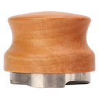 Coffee Distributor Coffee Hand Tamper Adjustable Depth Coffee Leveler Tool with Beech Handle 53mm/2.1in