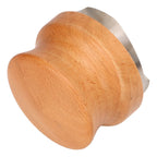 Coffee Distributor Coffee Hand Tamper Adjustable Depth Coffee Leveler Tool with Beech Handle 53mm/2.1in