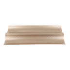 Baguette Pan 2 Slots Nonstick Food Grade Carbon Steel Perforated Design French Baguette Baking Pan for Home Baguette