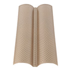 Baguette Pan 2 Slots Nonstick Food Grade Carbon Steel Perforated Design French Baguette Baking Pan for Home Baguette
