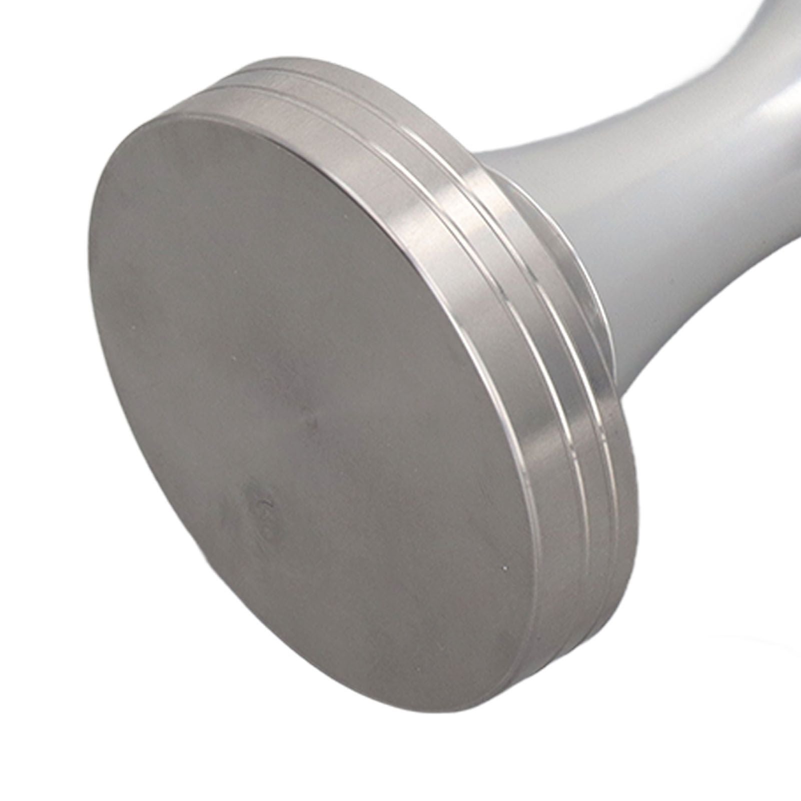 Coffee Tamper Food Grade Stainless Steel Crystal Ball Coffee Powder Hammer for Kitchen Shop Silver Pillar 53mm/2.1in