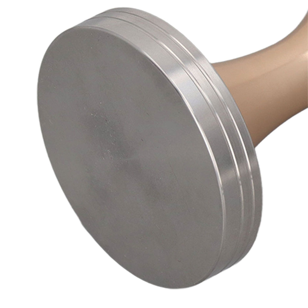 Coffee Tamper Food Grade Stainless Steel Crystal Ball Coffee Powder Hammer for Kitchen Shop Gold Pillar 53mm/2.1in