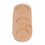 Coffee Tamper Holder Multifunction 4 Slots Wood Coffee Filter Tamper Stand for Coffee Making S: Applicable 51mm/2.01in, 53mm/2.09in