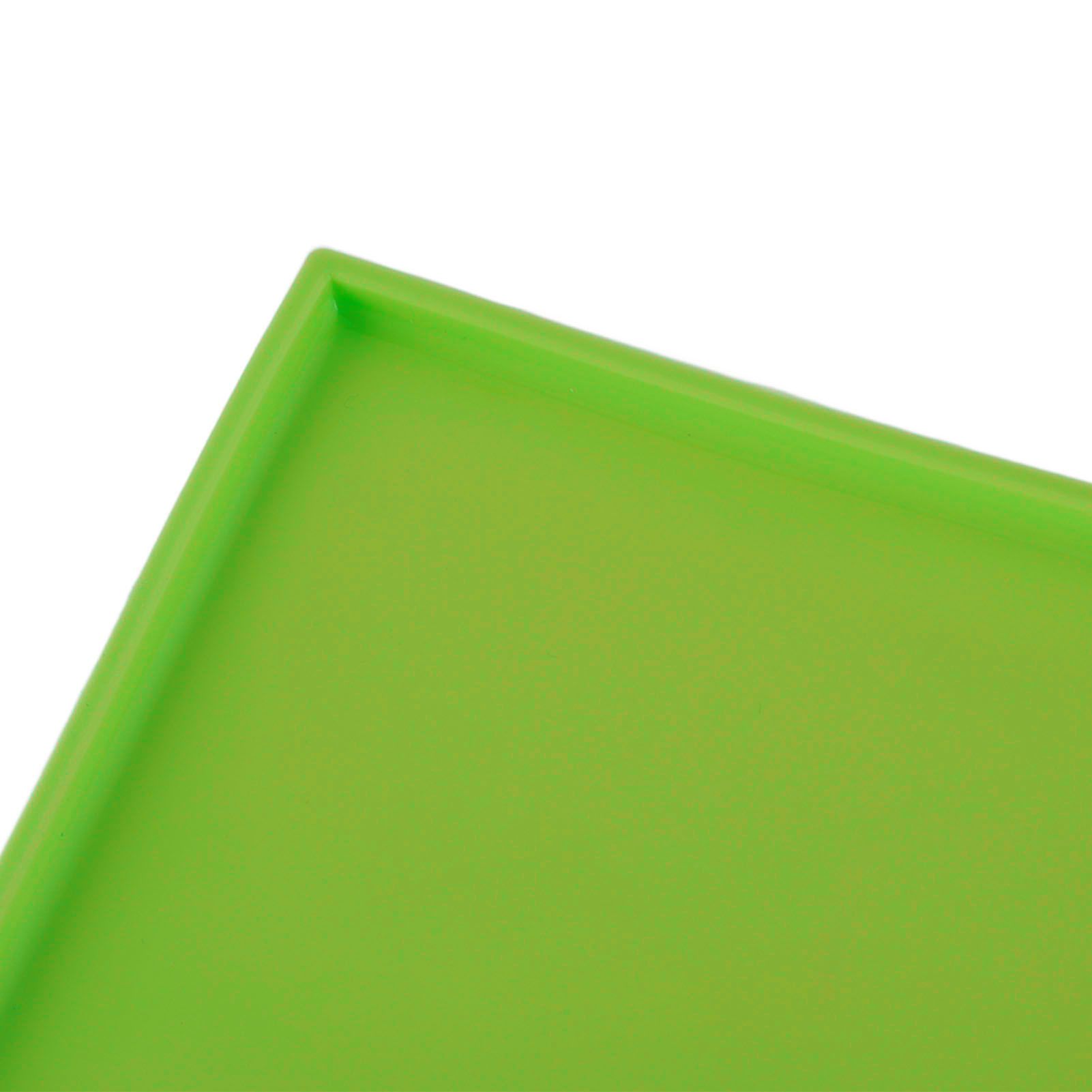 4Pcs Silicone Dehydrator Mats Food Grade High Temperature Resistance Prevent Sticking Fruit Dehydrator Trays with Edge Green