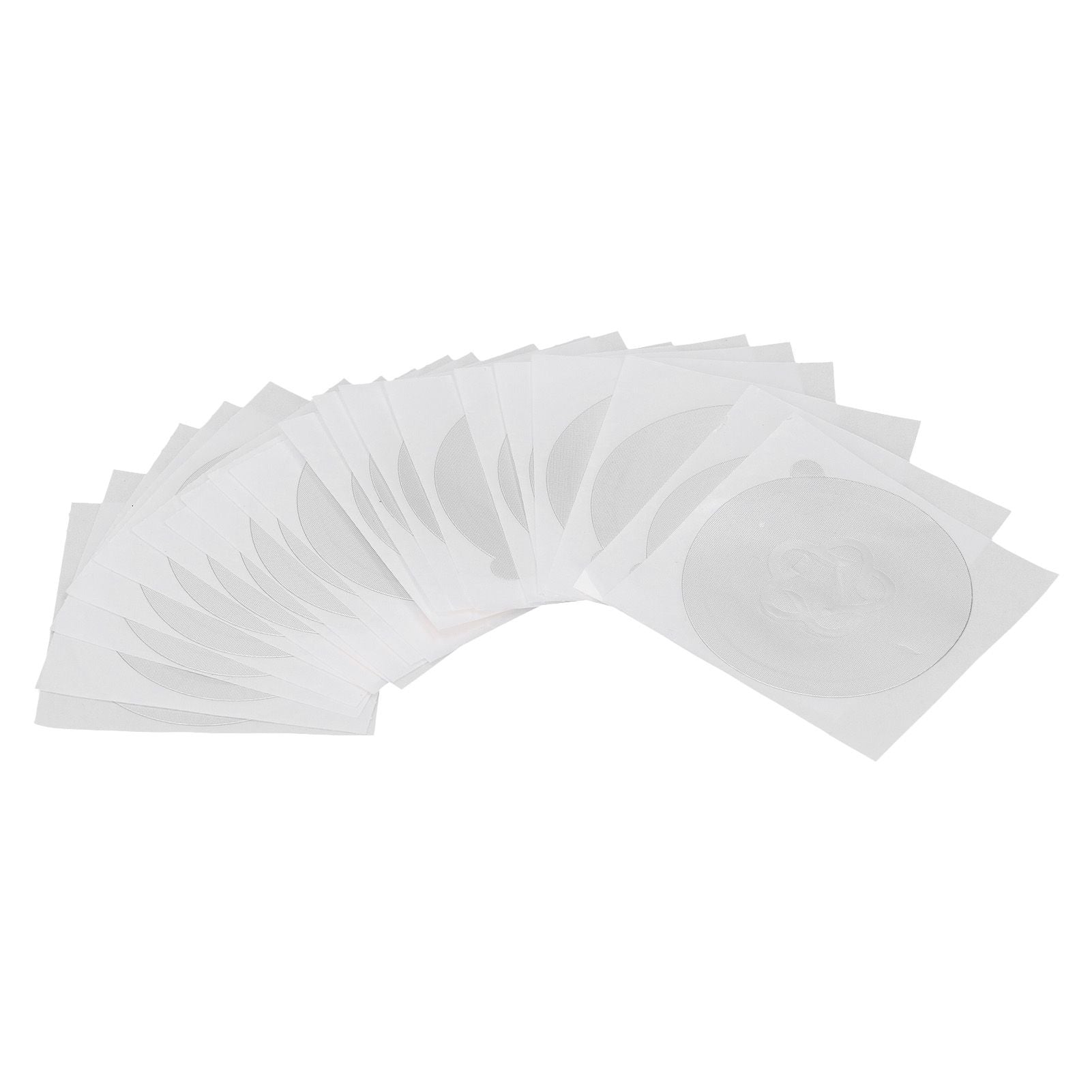 40PCS Coffee Aluminum Foils Lids Reusable Coffee Capsule Foil Sealing Stickers for Home Cafe
