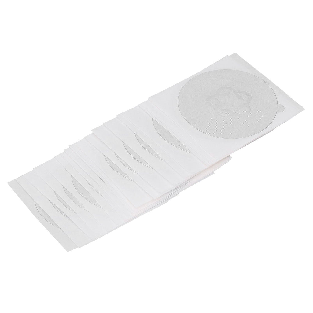 40PCS Coffee Aluminum Foils Lids Reusable Coffee Capsule Foil Sealing Stickers for Home Cafe