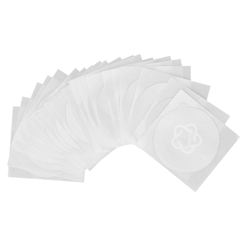 40PCS Coffee Aluminum Foils Lids Reusable Coffee Capsule Foil Sealing Stickers for Home Cafe