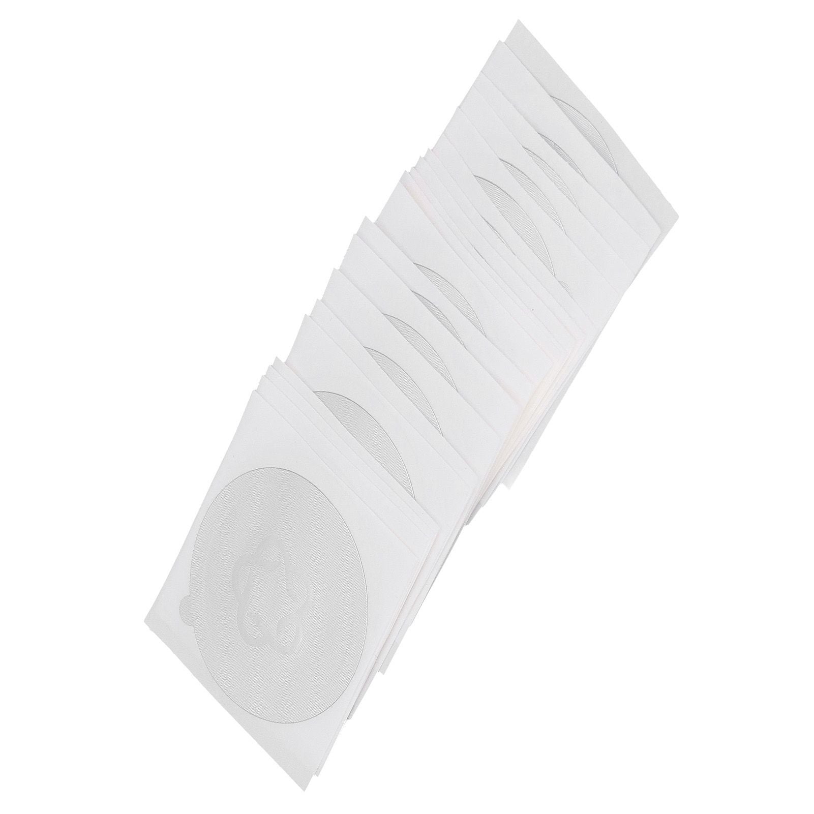 40PCS Coffee Aluminum Foils Lids Reusable Coffee Capsule Foil Sealing Stickers for Home Cafe
