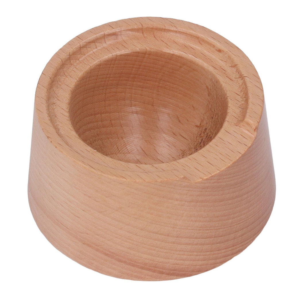 Reusable Coffee Capsule Powder Filler Wooden Coffee Capsule Refill Holder Beech Wood Coffee Capsule Filler Accessory