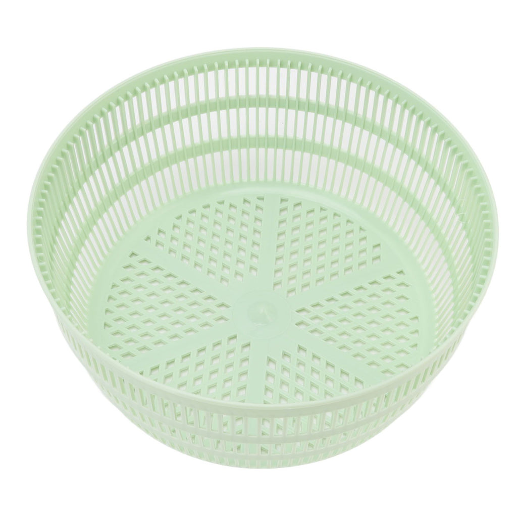 4L Vegetable Dryer PP Salad Spinner Multifunction Salad Drainer Bowl for Home Kitchen Green