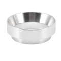 51mm Dosing Funnel Anti Flying Powder Aluminum Alloy Universal Dosing Rings with Magnetic for Household Coffee Shop Silver
