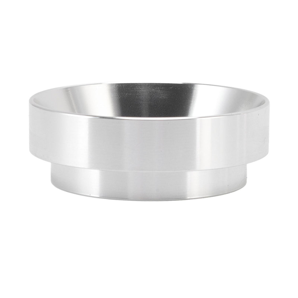 51mm Dosing Funnel Anti Flying Powder Aluminum Alloy Universal Dosing Rings with Magnetic for Household Coffee Shop Silver
