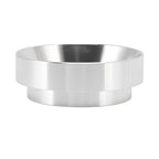 51mm Dosing Funnel Anti Flying Powder Aluminum Alloy Universal Dosing Rings with Magnetic for Household Coffee Shop Silver
