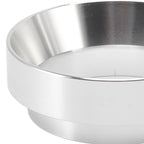 51mm Dosing Funnel Anti Flying Powder Aluminum Alloy Universal Dosing Rings with Magnetic for Household Coffee Shop Silver
