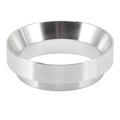 58mm Coffee Dosing Funnel Italian Magnetic Aluminium Alloy Coffee Powder Dosing Ring for Cafe Business Home Silver
