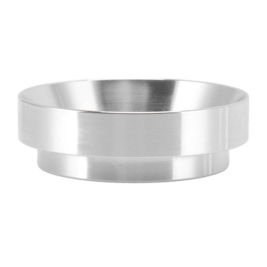 58mm Coffee Dosing Funnel Italian Magnetic Aluminium Alloy Coffee Powder Dosing Ring for Cafe Business Home Silver