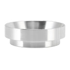 58mm Coffee Dosing Funnel Italian Magnetic Aluminium Alloy Coffee Powder Dosing Ring for Cafe Business Home Silver