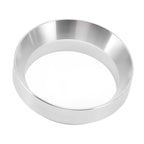 58mm Coffee Dosing Funnel Italian Magnetic Aluminium Alloy Coffee Powder Dosing Ring for Cafe Business Home Silver