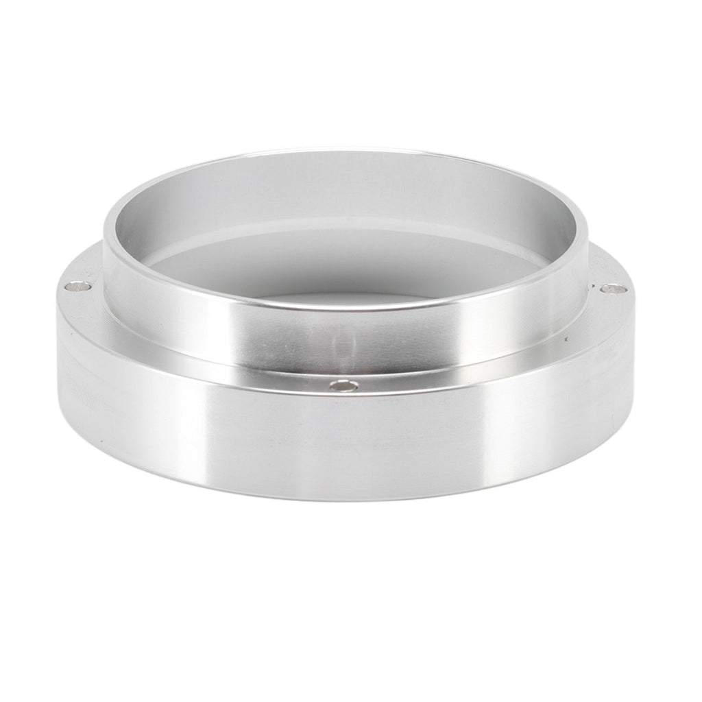 58mm Coffee Dosing Funnel Italian Magnetic Aluminium Alloy Coffee Powder Dosing Ring for Cafe Business Home Silver