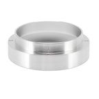 58mm Coffee Dosing Funnel Italian Magnetic Aluminium Alloy Coffee Powder Dosing Ring for Cafe Business Home Silver