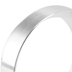 58mm Coffee Dosing Funnel Italian Magnetic Aluminium Alloy Coffee Powder Dosing Ring for Cafe Business Home Silver
