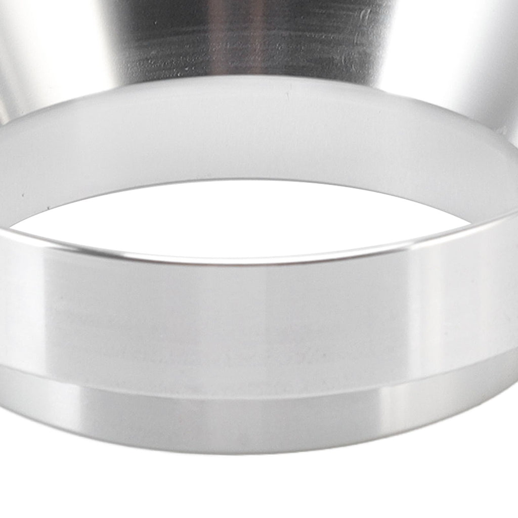 58mm Coffee Dosing Funnel Italian Magnetic Aluminium Alloy Coffee Powder Dosing Ring for Cafe Business Home Silver