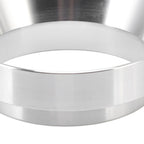 58mm Coffee Dosing Funnel Italian Magnetic Aluminium Alloy Coffee Powder Dosing Ring for Cafe Business Home Silver