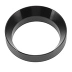 58mm Coffee Dosing Funnel Italian Magnetic Aluminium Alloy Coffee Powder Dosing Ring for Cafe Business Home Black