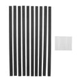 Coffee Capsule Holder DIY Adhesive Coffee Pods Storage Counter Mounted Coffee Pod Holder for Nespresso Black