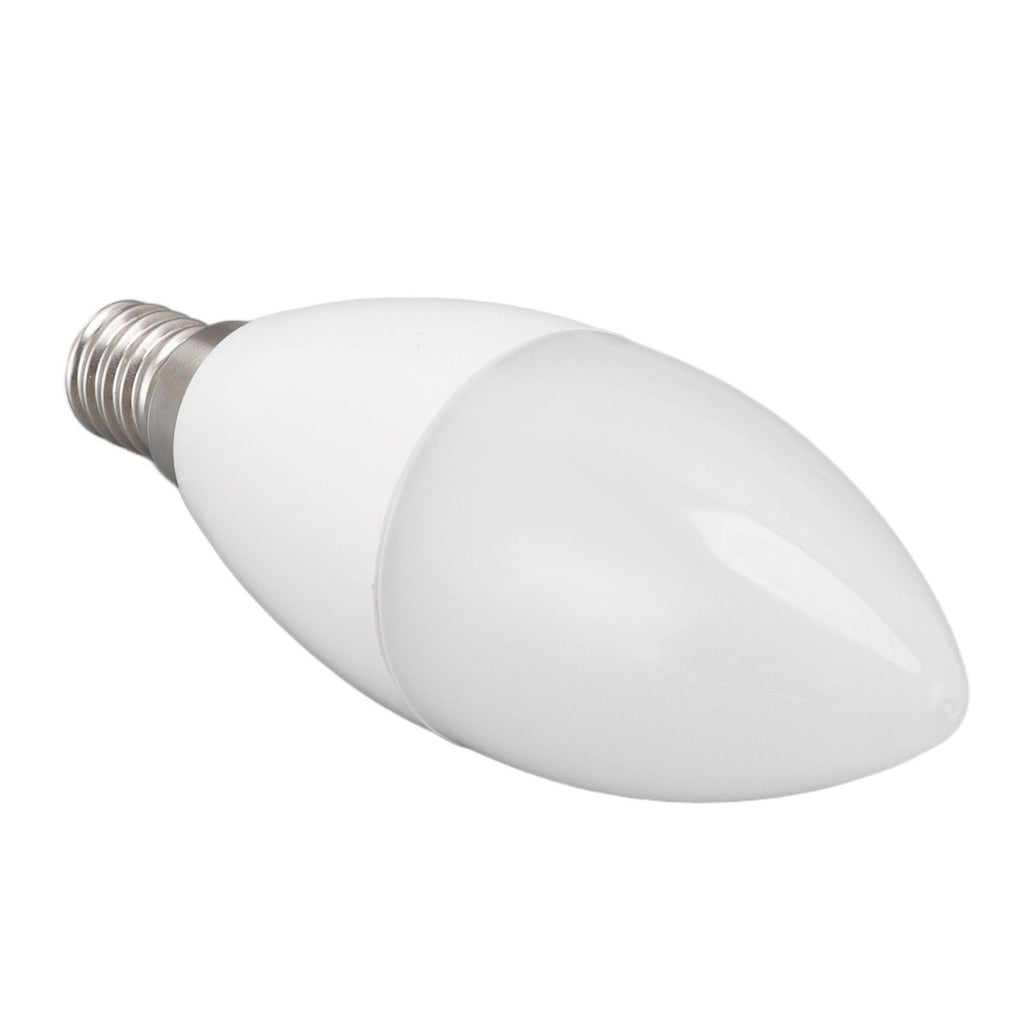 LED Bulb Light Control 5000K C37 E14 5W Eye Protective White Lighting for Home Decoration