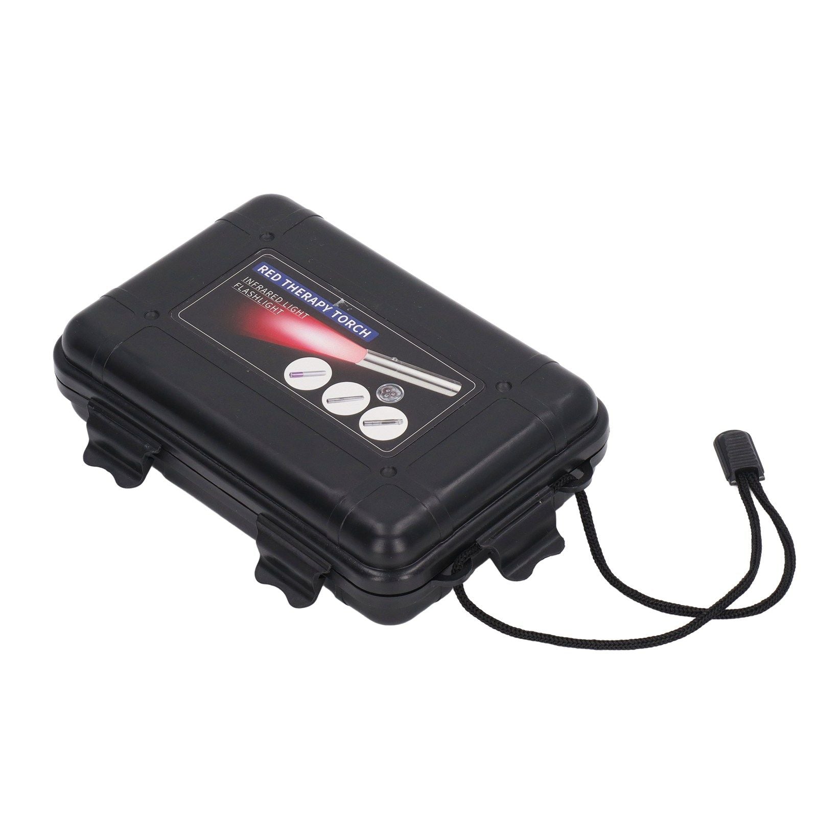 LED Therapy Flashlight Aluminum Alloy 2200mah 9W Rechargeable Handheld Lamp 630nm 660nm 850nm Red Infrared Torch