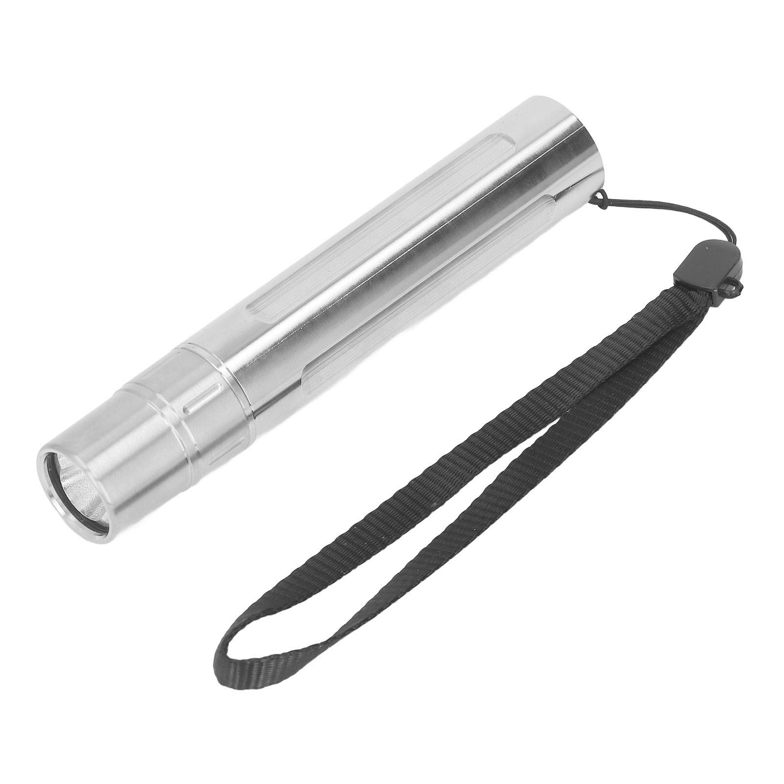 Infared Light Therapy Flashlight 630nm 660nm 850nm Stainless Steel LED Infrared Light with Sling for Ankle