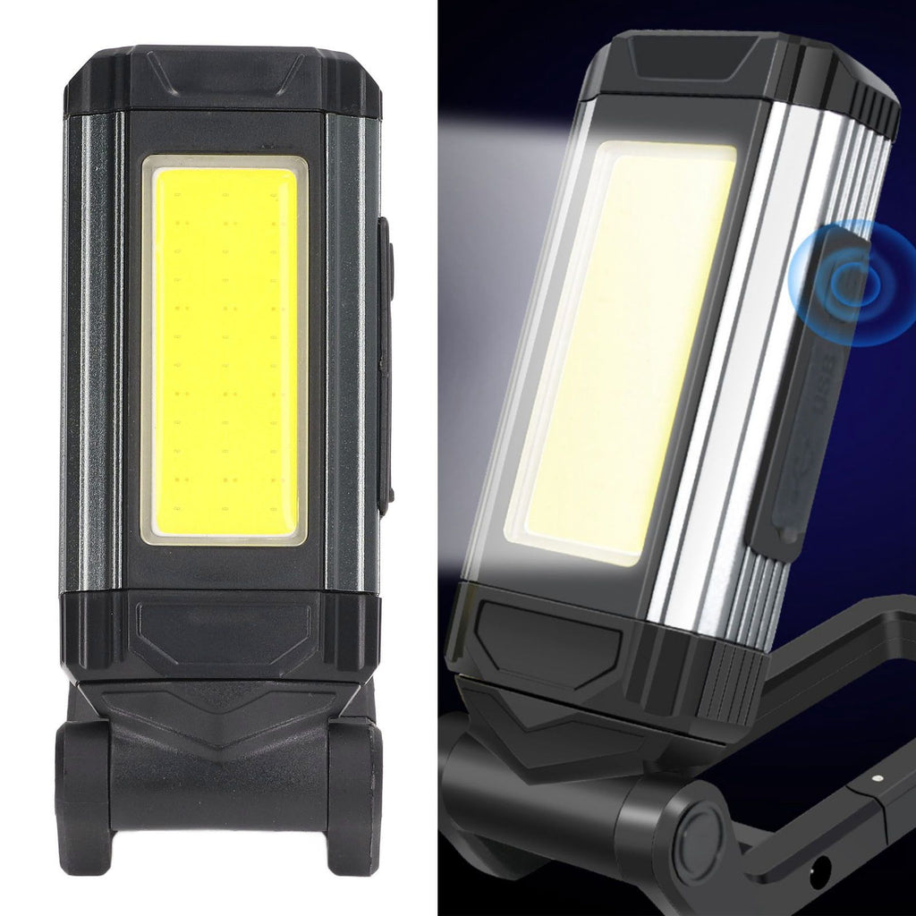 COB Work Light Magnetic USB Rechargeable LED Flashlight Camping Light Dimming Light Torch
