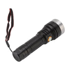LED Flashlight 2 Levels High Brightness SST40 Wick White Light Life Waterproof Portable Outdoor Flashlight for Home Adventure