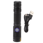 Ultraviolet Flashlight Zoomable UV Detection Lamp Waterproof LED Flashlight 300‑395nm Wavelength