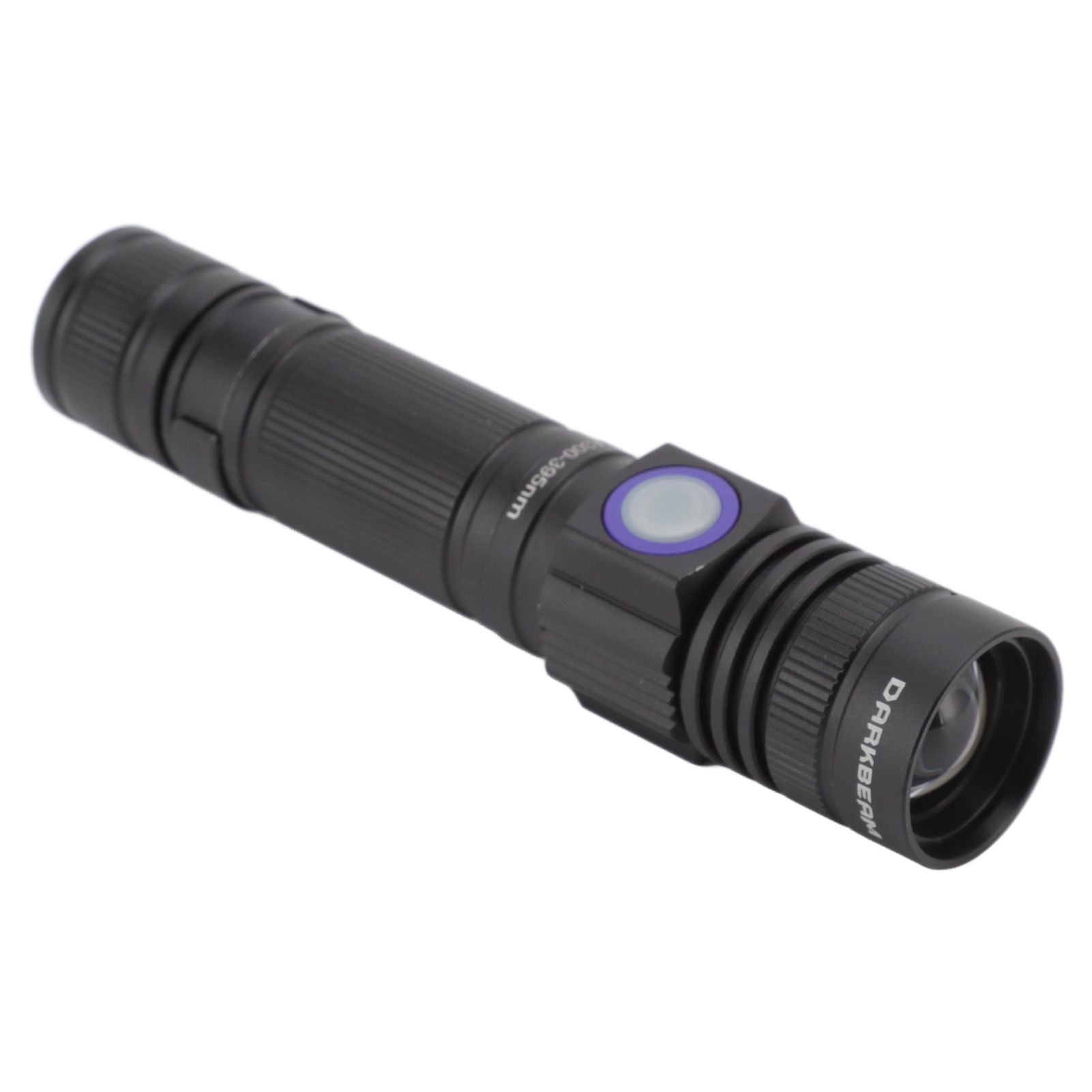 Ultraviolet Flashlight Zoomable UV Detection Lamp Waterproof LED Flashlight 300‑395nm Wavelength