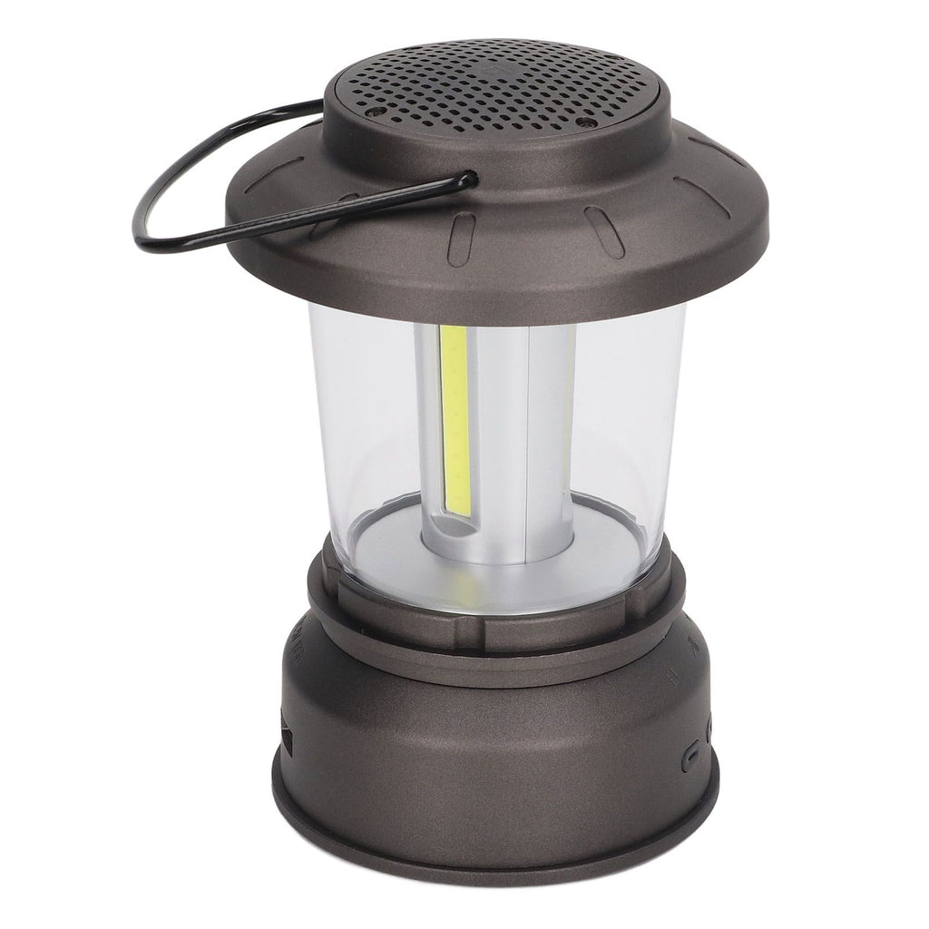 Outdoor Bluetooth Speaker Light Retro Style 2 Modes USB Power Supply IP65 Waterproof Bluetooth Music Camping Lantern Yellow Light