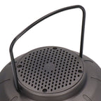 Outdoor Bluetooth Speaker Light Retro Style 2 Modes USB Power Supply IP65 Waterproof Bluetooth Music Camping Lantern Yellow Light