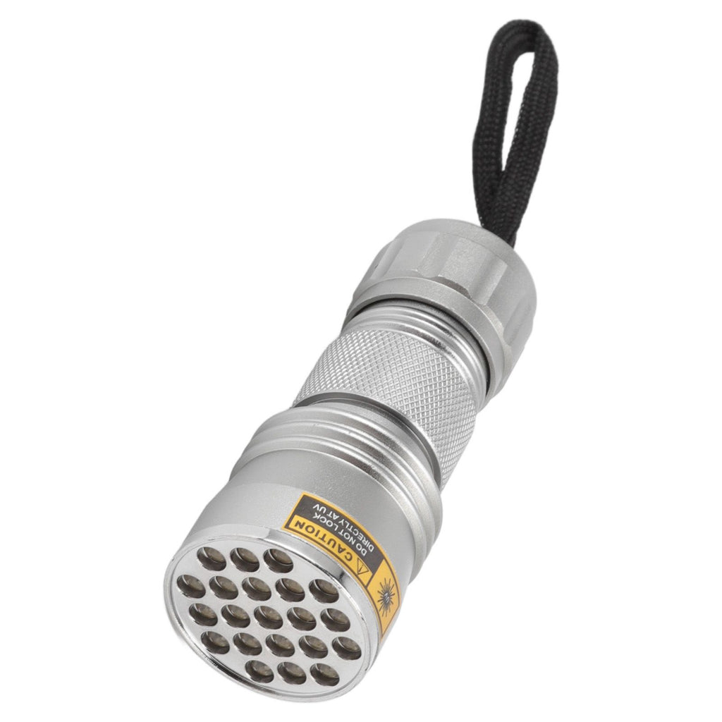 UV Black Light Flashlight 21 LED 395nm Ultraviolet Flashlight for Fluorescent Agents Anti Counterfeiting Codes Scorpions Cat Moss
