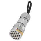 UV Black Light Flashlight 21 LED 395nm Ultraviolet Flashlight for Fluorescent Agents Anti Counterfeiting Codes Scorpions Cat Moss