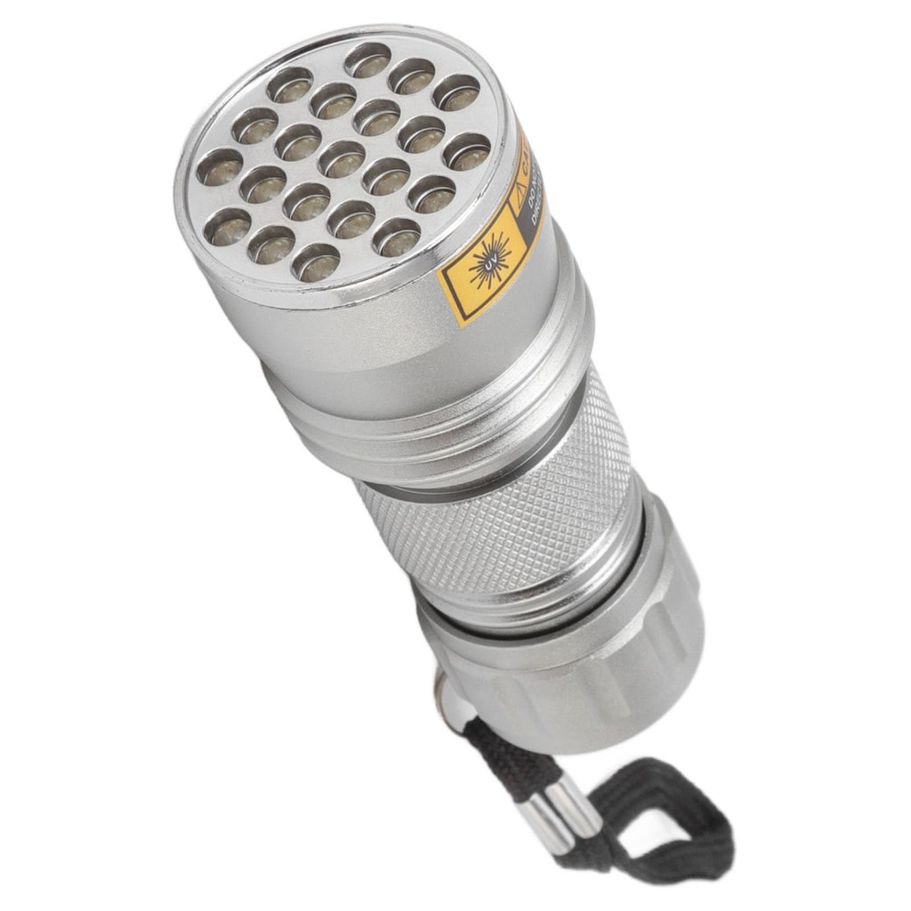 UV Black Light Flashlight 21 LED 395nm Ultraviolet Flashlight for Fluorescent Agents Anti Counterfeiting Codes Scorpions Cat Moss