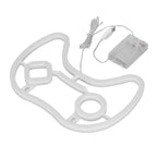 LED Neon Sign Game Controller Shaped 11inx7.5in LED Safe PVC ABS Battery USB Powered Gamepad Neon Sign for Bedroom Party