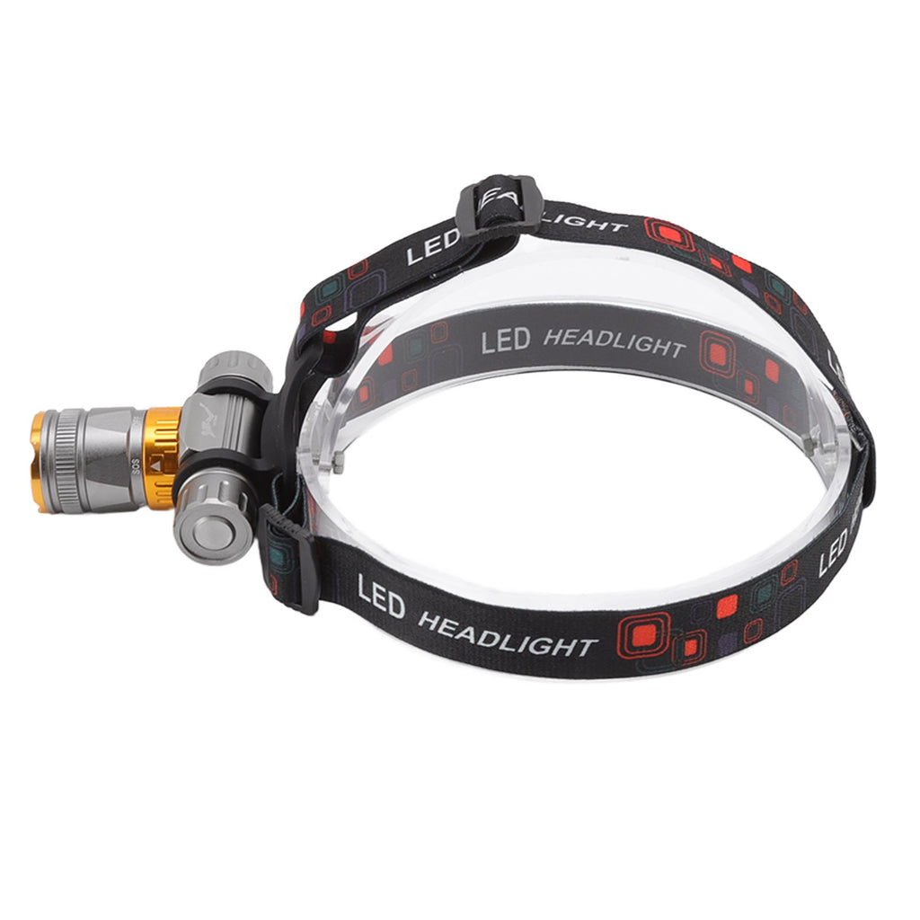 LED Diving Headlight Aluminum Alloy IPX8 Waterproof Super Bright 1500LM 5 Modes Light Weight LED Head Light for Swimming