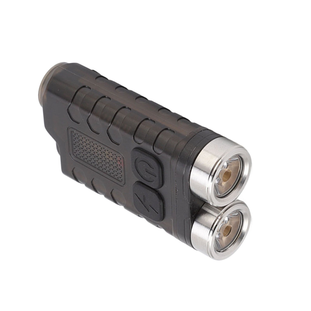 V3 Mini Keychain Flashlight USB Rechargeable Small Flashlight Outdoor Waterproof Camping Hiking Maintenance Lights Portable Magnetic Flashlight Black