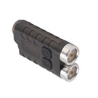V3 Mini Keychain Flashlight USB Rechargeable Small Flashlight Outdoor Waterproof Camping Hiking Maintenance Lights Portable Magnetic Flashlight Black
