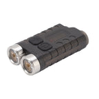 V3 Mini Keychain Flashlight USB Rechargeable Small Flashlight Outdoor Waterproof Camping Hiking Maintenance Lights Portable Magnetic Flashlight Black
