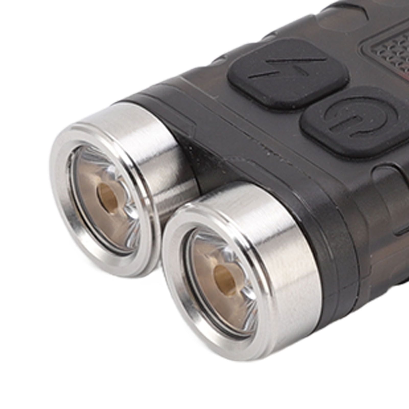 V3 Mini Keychain Flashlight USB Rechargeable Small Flashlight Outdoor Waterproof Camping Hiking Maintenance Lights Portable Magnetic Flashlight Black