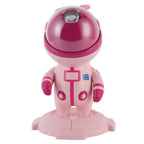 Star LED Night Light Projector USB Astronaut Star Projector Lamp RGB Ambient Projection Light Children Birthday Gift Pink