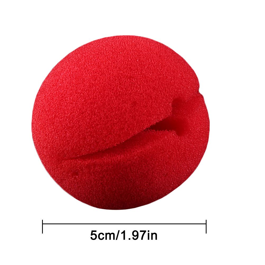 Sponge Nose Soft Clown Nose Funny Cosplay Prop for Halloween Costume Party