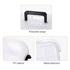 Transparent First Aid Box Portable Medicines Storage Box Safety Emergency Kits